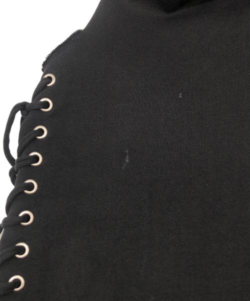 DIESEL（ディーゼル）DIESEL (ディーゼル) スウェットワンピース ブラック サイズ:XSの古着・服飾アイテム