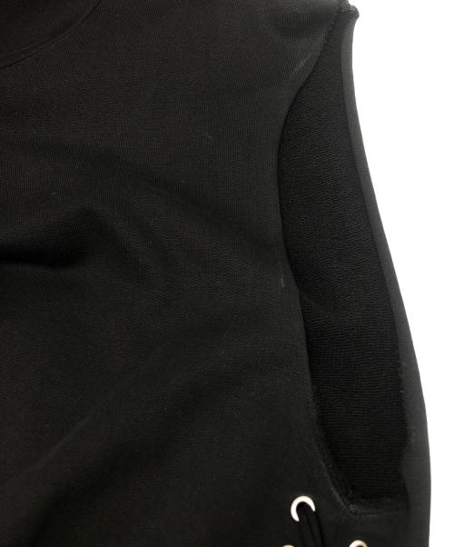 DIESEL（ディーゼル）DIESEL (ディーゼル) スウェットワンピース ブラック サイズ:XSの古着・服飾アイテム