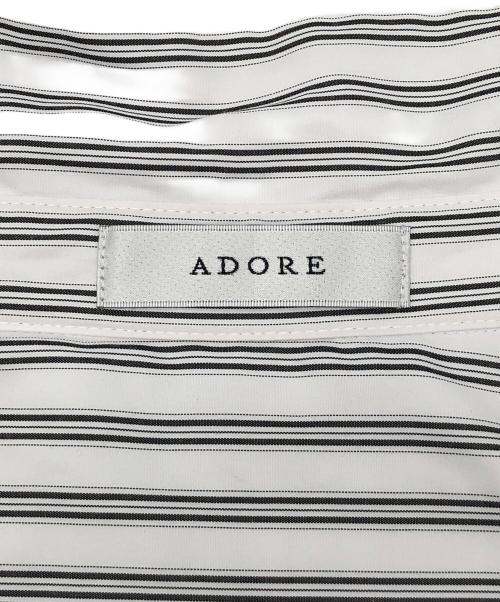 ADORE（アドーア）ADORE (アドーア) クリアライトブラウス ホワイト サイズ:38の古着・服飾アイテム