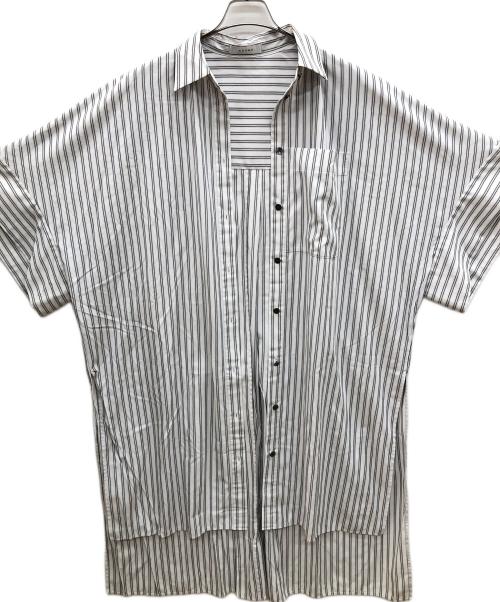 ADORE（アドーア）ADORE (アドーア) クリアライトブラウス ホワイト サイズ:38の古着・服飾アイテム