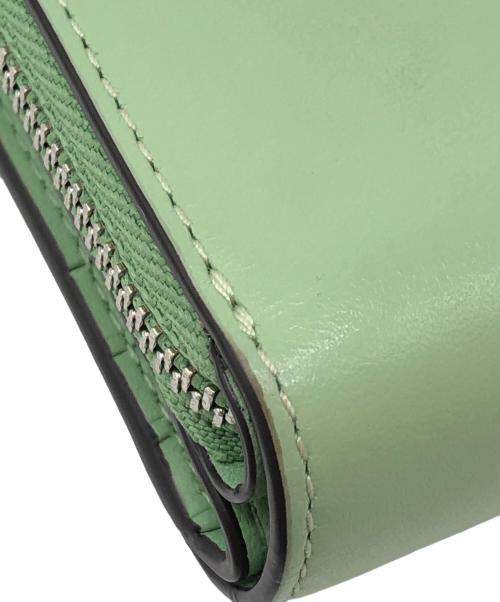 COACH（コーチ）COACH (コーチ) ビルフォールド ウォレット ライトグリーンの古着・服飾アイテム