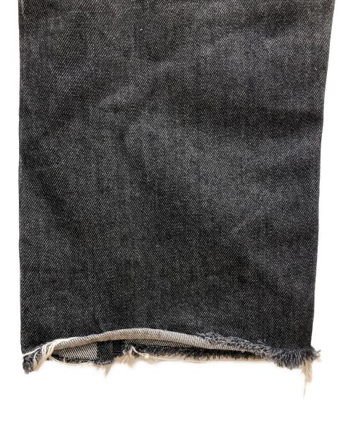 kaiko（カイコー）kaiko (カイコー) デニムパンツ ブラック サイズ:1の古着・服飾アイテム