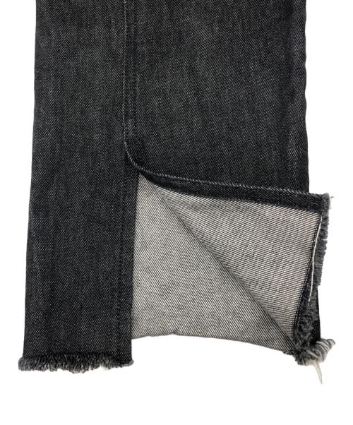 kaiko（カイコー）kaiko (カイコー) デニムパンツ ブラック サイズ:1の古着・服飾アイテム