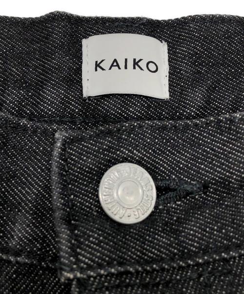 kaiko（カイコー）kaiko (カイコー) デニムパンツ ブラック サイズ:1の古着・服飾アイテム
