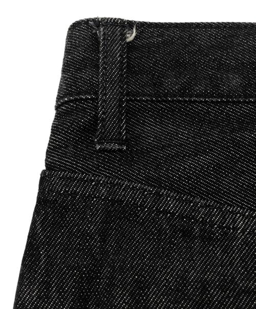 kaiko（カイコー）kaiko (カイコー) デニムパンツ ブラック サイズ:1の古着・服飾アイテム