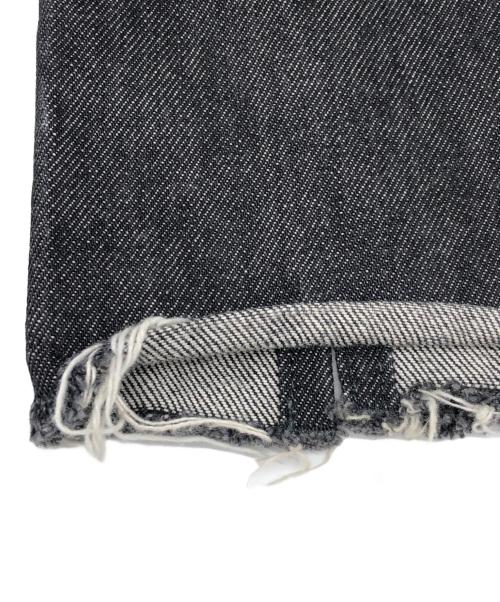 kaiko（カイコー）kaiko (カイコー) デニムパンツ ブラック サイズ:1の古着・服飾アイテム