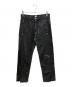 kaiko（カイコー）の古着「デニムパンツ」｜ブラック