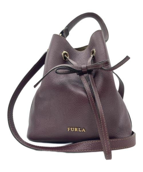 FURLA（フルラ）FURLA (フルラ) 2WAYバッグ ブラウンの古着・服飾アイテム