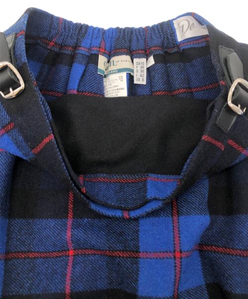 O'NEIL OF DUBLIN（オニールオブダブリン）O'NEIL OF DUBLIN (オニールオブダブリン) キルトスカート ブルー サイズ:2の古着・服飾アイテム