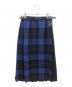 O'NEIL OF DUBLIN（オニールオブダブリン）の古着「キルトスカート」｜ブルー