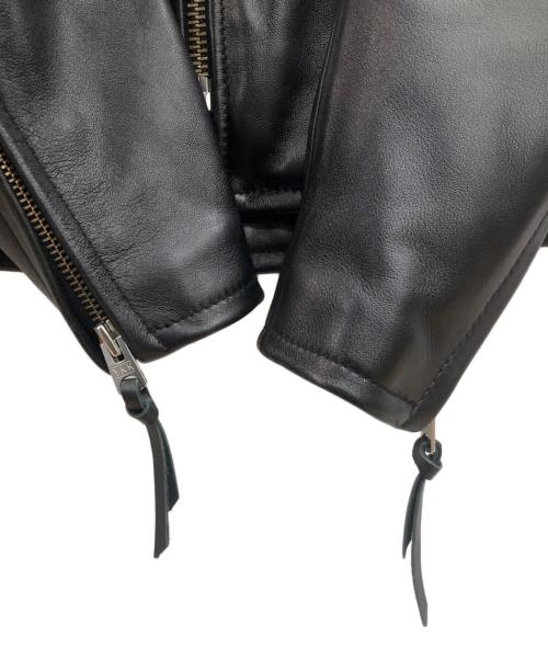 KADOYA（カドヤ）KADOYA (カドヤ) ライダースジャケット ブラック サイズ:Lの古着・服飾アイテム