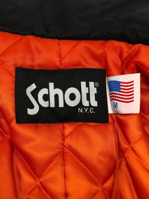 Schott（ショット）Schott (ショット) ダブルライダースジャケット ブラック サイズ:Mの古着・服飾アイテム