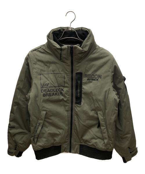 AVIREX（アヴィレックス）AVIREX (アヴィレックス) ジャケット カーキ サイズ:L（175/96A）の古着・服飾アイテム