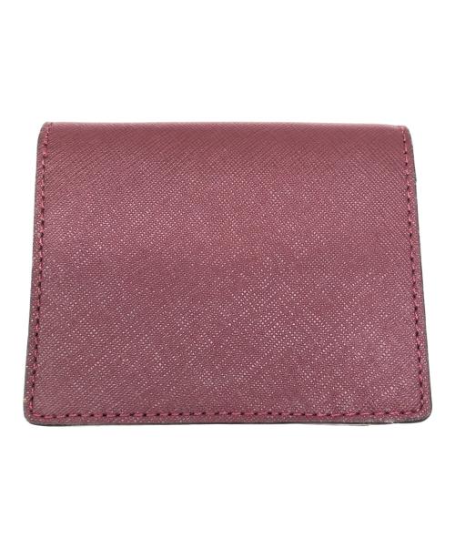MICHAEL KORS（マイケルコース）MICHAEL KORS (マイケルコース) カードケース ワインレッドの古着・服飾アイテム