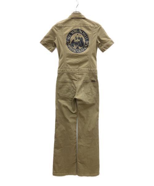 Hysteric Glamour（ヒステリックグラマー）Hysteric Glamour (ヒステリックグラマー) オールインワン ベージュ サイズ:Mの古着・服飾アイテム