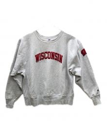 Champion REVERSE WEAVE（チャンピオン リバース ウィーブ）の古着「00sカレッジスウェット」｜ライトグレー