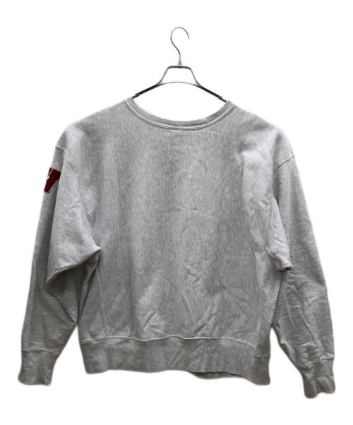 Champion REVERSE WEAVE（チャンピオン リバース ウィーブ）Champion REVERSE WEAVE (チャンピオン リバース ウィーブ) 00sカレッジスウェット ライトグレー サイズ:XXLの古着・服飾アイテム