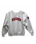 Champion REVERSE WEAVE（チャンピオン リバース ウィーブ）の古着「00sカレッジスウェット」｜ライトグレー