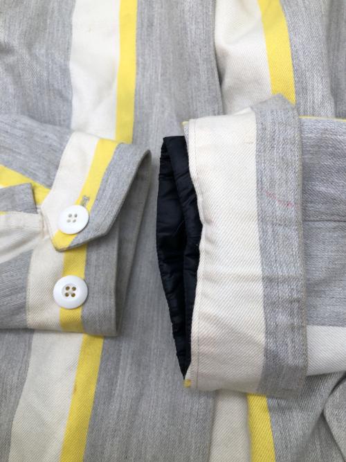 FRED PERRY（フレッドペリー）FRED PERRY (フレッドペリー) ジャケットモッズパーカー グレー×イエロー サイズ:10の古着・服飾アイテム