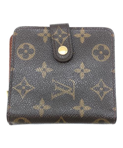 LOUIS VUITTON（ルイ ヴィトン）LOUIS VUITTON (ルイ ヴィトン) 2つ折り財布　モノグラム コンパクトジップの古着・服飾アイテム