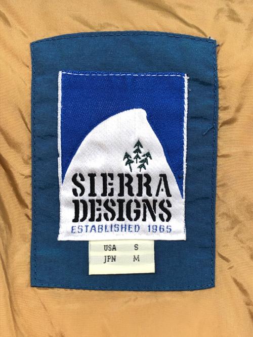 SIERRA DESIGNS（シエラデザインズ）SIERRA DESIGNS (シエラデザインズ) 90sダウンジャケット 3本木タグ 古着 ブルー サイズ:Ｍの古着・服飾アイテム