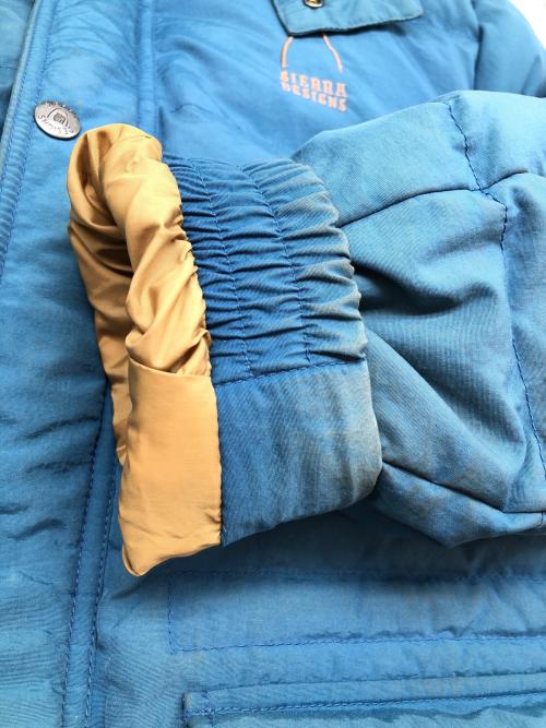 SIERRA DESIGNS（シエラデザインズ）SIERRA DESIGNS (シエラデザインズ) 90sダウンジャケット 3本木タグ 古着 ブルー サイズ:Ｍの古着・服飾アイテム