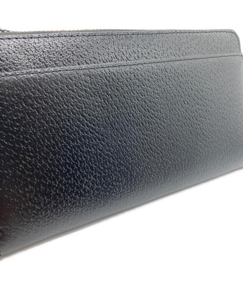 Kate Spade（ケイトスペード）Kate Spade (ケイトスペード) ラウンドファスナー長財布 ブラックの古着・服飾アイテム