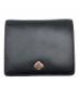 Kate Spade (ケイトスペード) 2つ折り財布 ブラック×ピンク：6000円