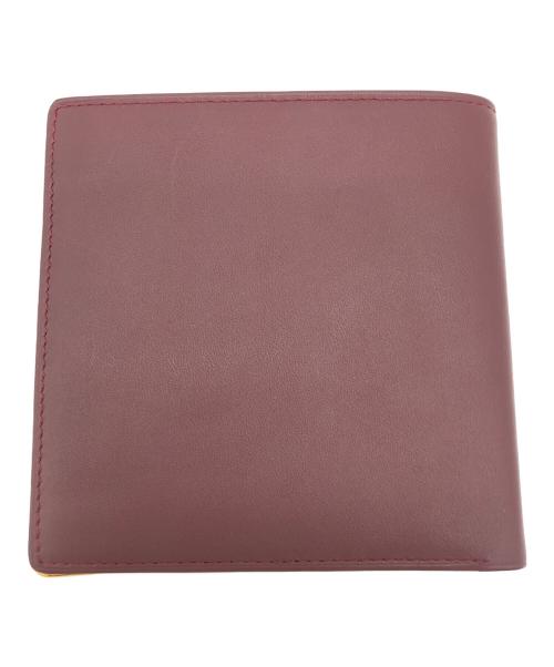 Cartier（カルティエ）Cartier (カルティエ) 2つ折り財布　マストライン ワインレッドの古着・服飾アイテム