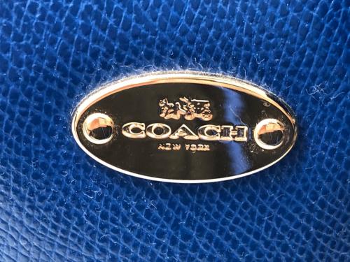 COACH（コーチ）COACH (コーチ) 2WAYバッグ ブルーの古着・服飾アイテム