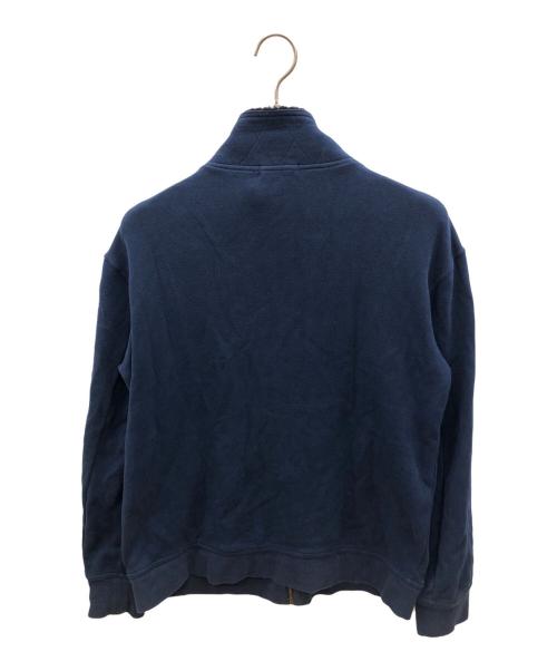 BURBERRY BLACK LABEL（バーバリーブラックレーベル）BURBERRY BLACK LABEL (バーバリーブラックレーベル) フルジップスウェット ネイビー サイズ:3の古着・服飾アイテム