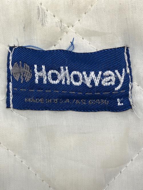 Holloway（ホロウェイ）Holloway (ホロウェイ) 70sスタジャン　古着 ネイビー サイズ:Lの古着・服飾アイテム