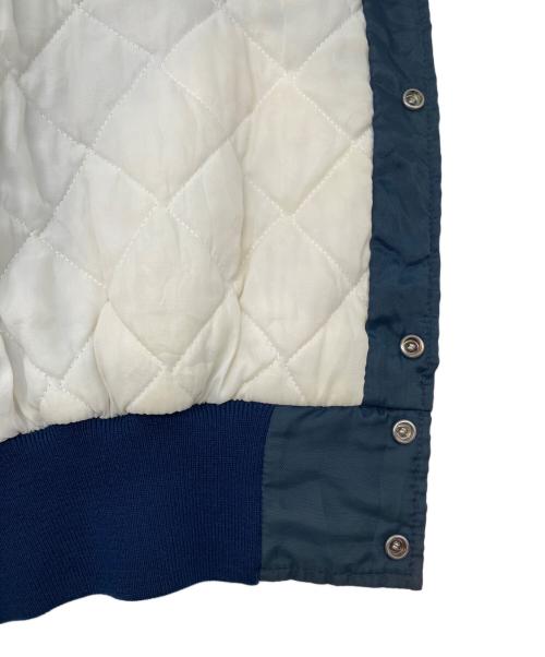 Holloway（ホロウェイ）Holloway (ホロウェイ) 70sスタジャン　古着 ネイビー サイズ:Lの古着・服飾アイテム