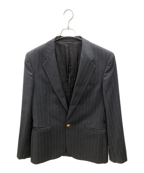 VERSACE（ヴェルサーチェ）VERSACE (ヴェルサーチ) セットアップスーツ グレー サイズ:48(M)の古着・服飾アイテム