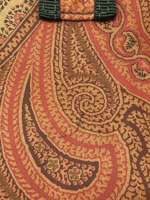 ETRO（エトロ）ETRO (エトロ) ミニボストンバッグ ブラウン×グリーンの古着・服飾アイテム