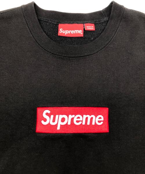 SUPREME（シュプリーム）SUPREME (シュプリーム) ボックスロゴスウェット ブラック サイズ:Ｍの古着・服飾アイテム