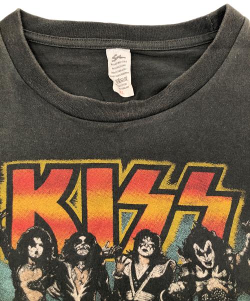 KISS（キッス）KISS (キッス) 00sバンドTシャツ 古着 シングルステッチ グレー サイズ:XLの古着・服飾アイテム