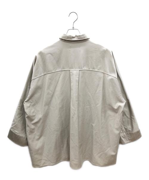 Graphpaper（グラフペーパー）Graphpaper (グラフペーパー) シャツジャケット Light Moleskin Yoke Sleeve Shirt ベージュ サイズ:Fの古着・服飾アイテム