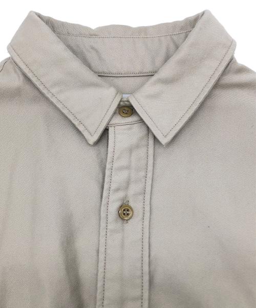Graphpaper（グラフペーパー）Graphpaper (グラフペーパー) シャツジャケット Light Moleskin Yoke Sleeve Shirt ベージュ サイズ:Fの古着・服飾アイテム