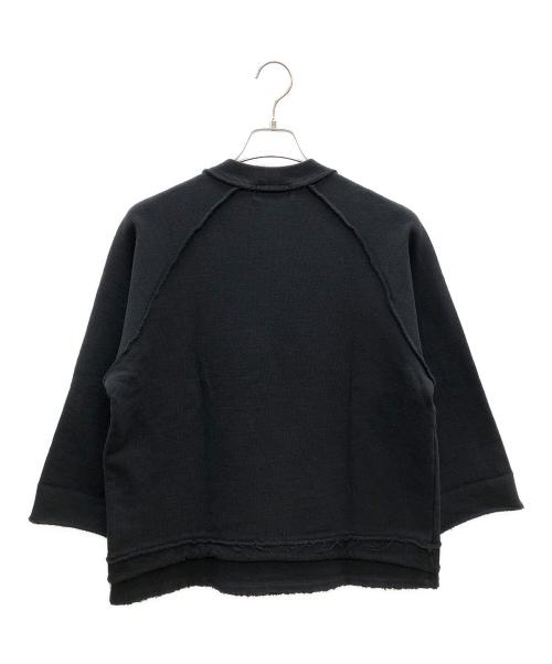 Hysteric Glamour（ヒステリックグラマー）Hysteric Glamour (ヒステリックグラマー) PAINTING GIRL オーバーサイズスウェット 22AW ブラック サイズ:FREEの古着・服飾アイテム