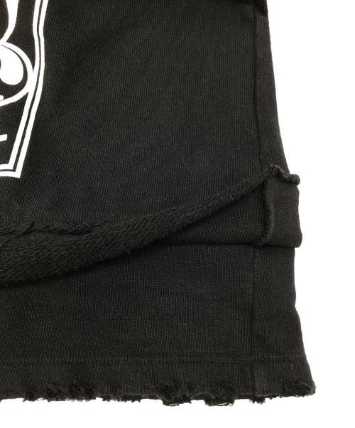 Hysteric Glamour（ヒステリックグラマー）Hysteric Glamour (ヒステリックグラマー) PAINTING GIRL オーバーサイズスウェット 22AW ブラック サイズ:FREEの古着・服飾アイテム