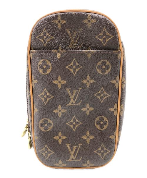 LOUIS VUITTON（ルイ ヴィトン）LOUIS VUITTON (ルイ ヴィトン) ガンジュ ブラウンの古着・服飾アイテム