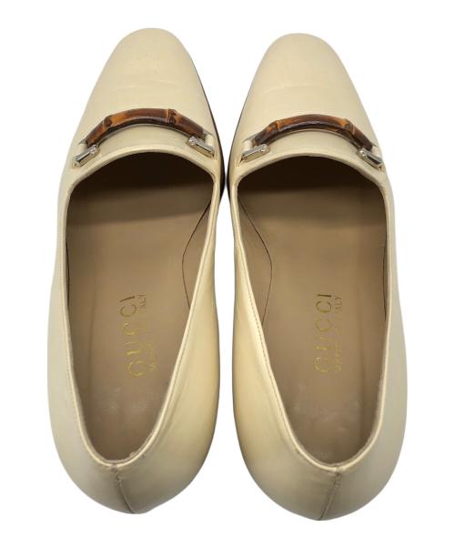GUCCI（グッチ）GUCCI (グッチ) GRN アイボリー サイズ:36 1/2の古着・服飾アイテム