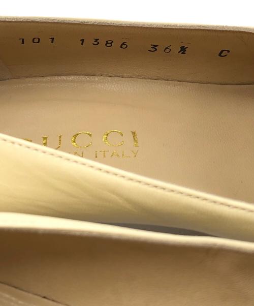 GUCCI（グッチ）GUCCI (グッチ) GRN アイボリー サイズ:36 1/2の古着・服飾アイテム