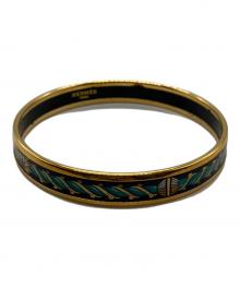 HERMES（エルメス）の古着「エマイユPM」｜ゴールド×ネイビー