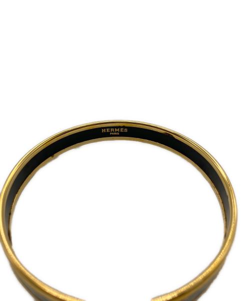 HERMES（エルメス）HERMES (エルメス) エマイユPM ゴールド×ネイビーの古着・服飾アイテム