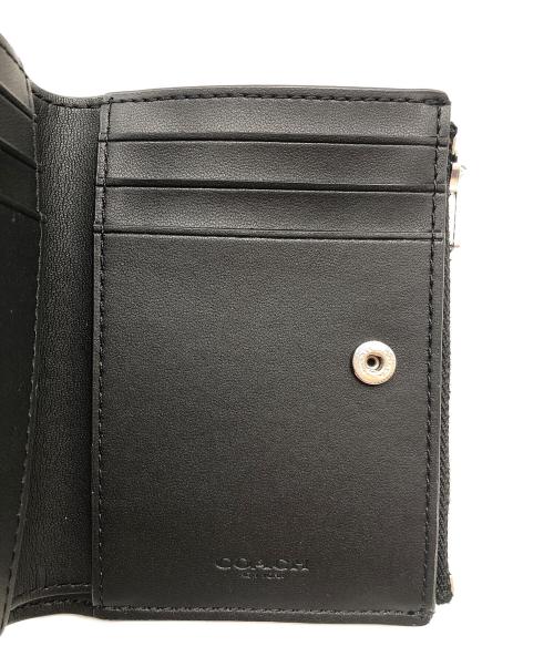 COACH（コーチ）COACH (コーチ) 2つ折り財布 ブラックの古着・服飾アイテム