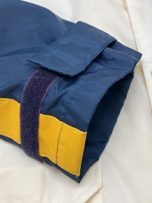 POLO JEANS CO.（ポロジーンズカンパニー）POLO JEANS CO. (ポロジーンズカンパニー) ナイロンジャケット RALPH LAUREN 古着 ホワイト×イエロー×ネイビー サイズ:Ｍの古着・服飾アイテム