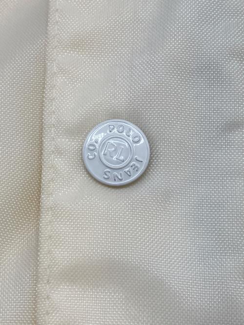 POLO JEANS CO.（ポロジーンズカンパニー）POLO JEANS CO. (ポロジーンズカンパニー) ナイロンジャケット RALPH LAUREN 古着 ホワイト×イエロー×ネイビー サイズ:Ｍの古着・服飾アイテム