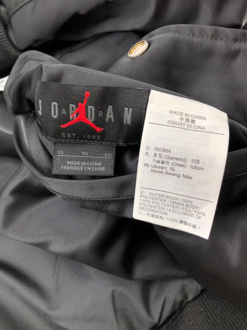 NIKE（ナイキ）NIKE (ナイキ) MA-1ジャケット ブラック サイズ:XLの古着・服飾アイテム